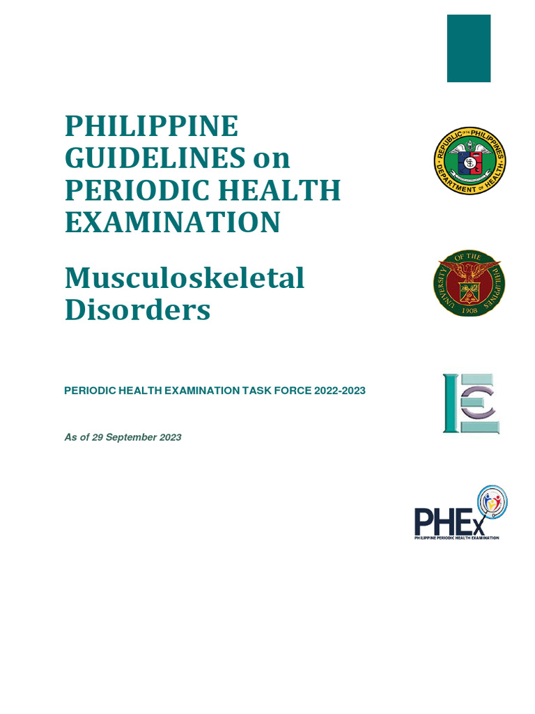 Periodic Health Screening Guidelines