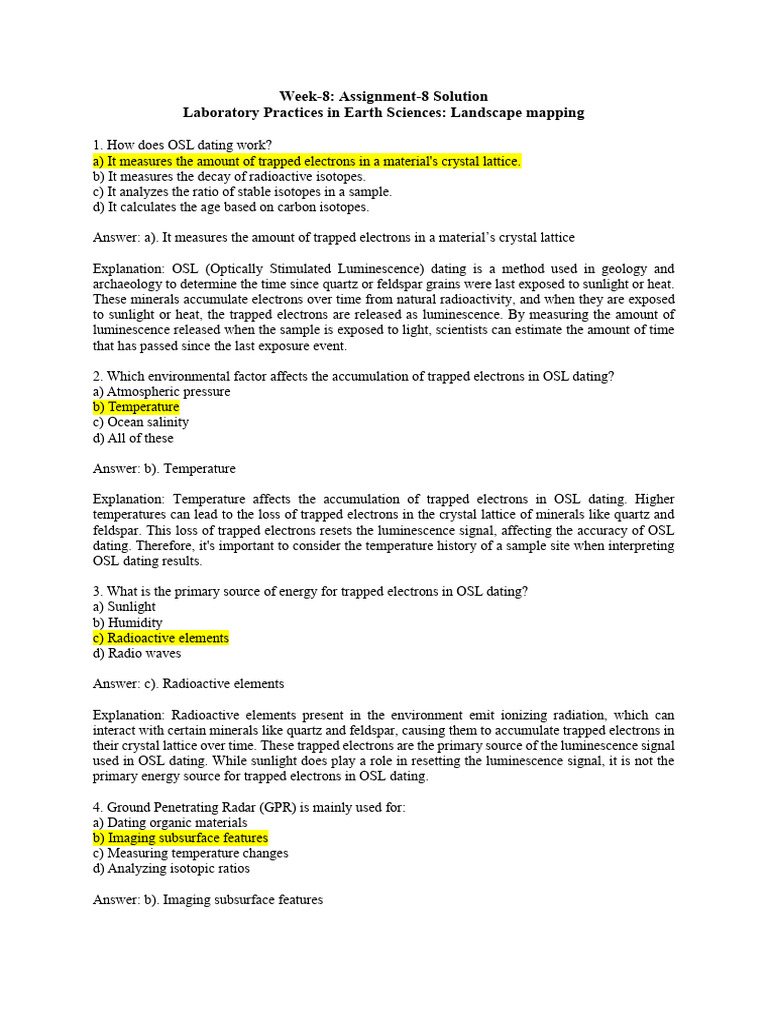 Assignment8 - Laboratory Practices | PDF | Electromagnetic Radiation ...