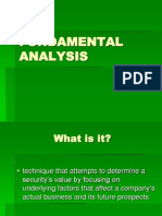 Fundamental Analysis