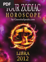 Download Your Zodiac Horoscope by GanehsaSpeakscom - Libra 2012 by GaneshaSpeakscom SN74484571 doc pdf