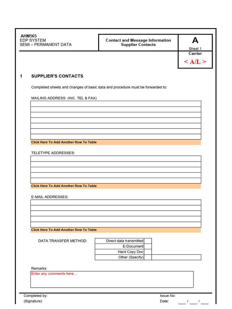 AHM565 EDP System Overview | PDF | Aviation