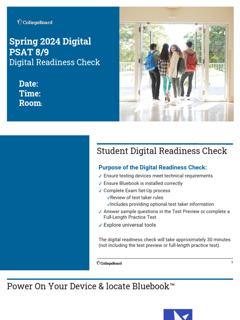 PSAT 8/9 Digital Readiness Guide | PDF | Computing | Software