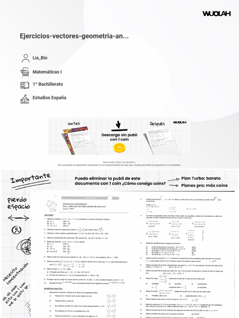 AP Analysis Geometry | PDF