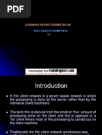 Thin Client Computing
