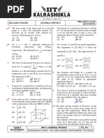750+ Blockbuster Problems in Physics For JEE Main Disha Experts