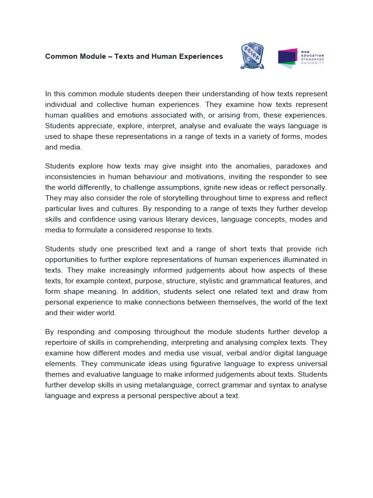 Common Module Module | PDF