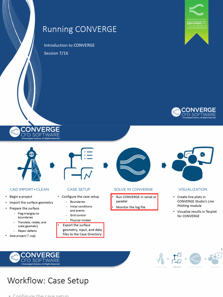 Converge 07 Running Converge Download Free Pdf Message Passing