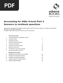 Osborne Answers - Work Book Year 2