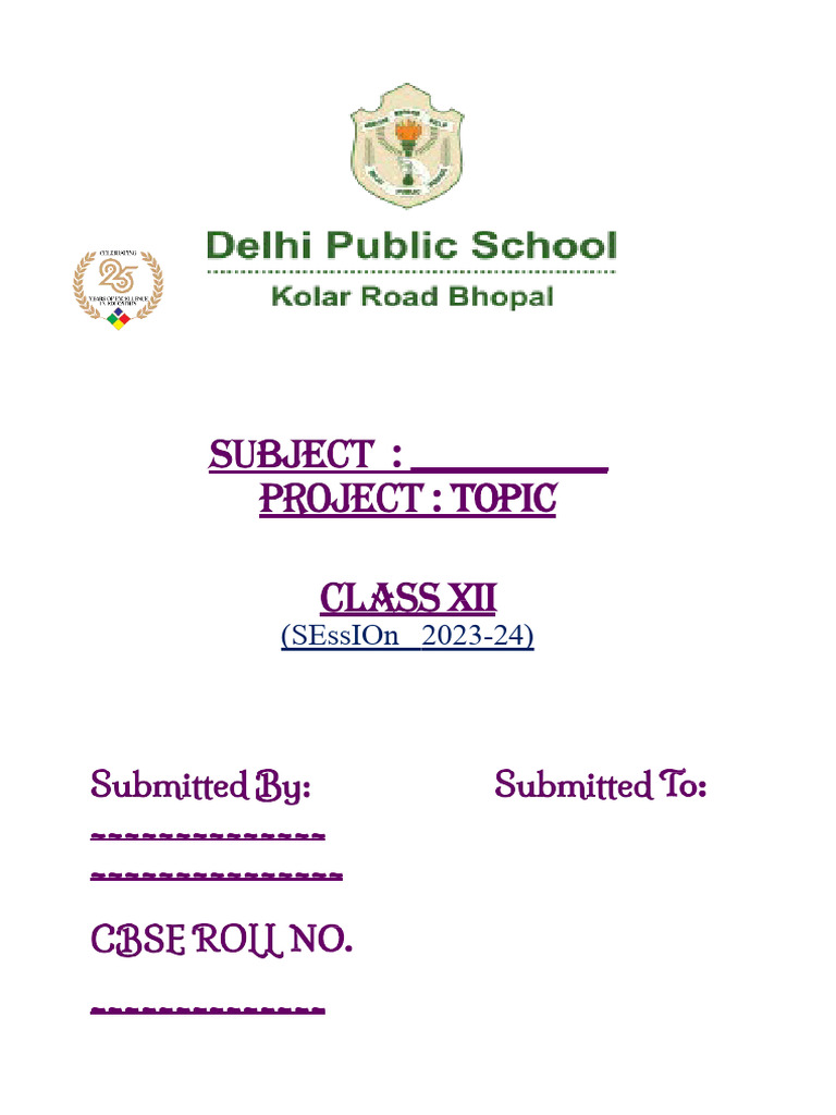 CBSE Project Report on Web Development | PDF | Html | Html Element