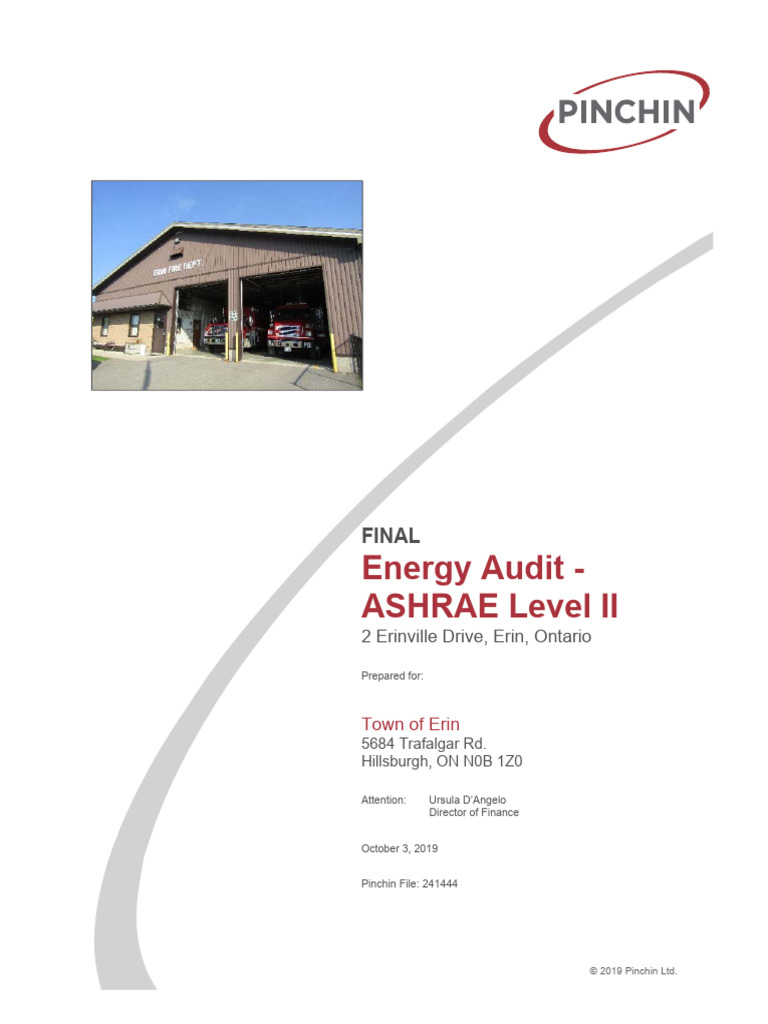 Appendix C - Energy Audits | PDF | Water Heating | Energy Conservation