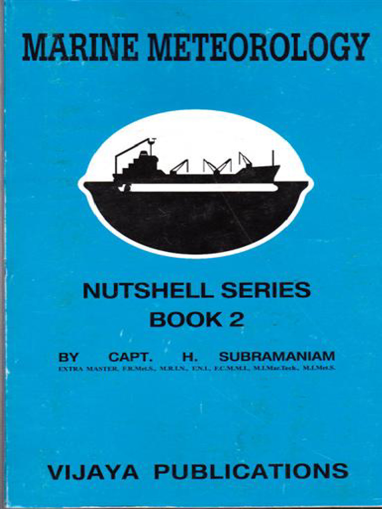 Marine Meteorology by Capt. Subramaniam | PDF | Humidity | Water Vapor