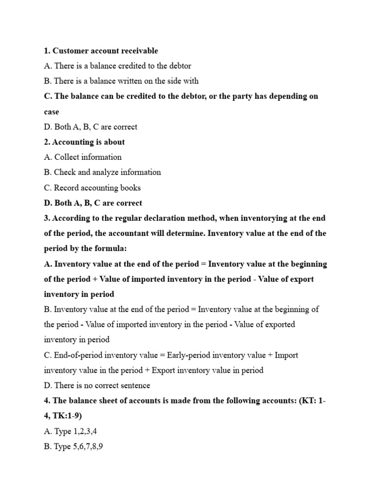 Accounting Principles and Practices Guide | PDF | Debits And Credits ...