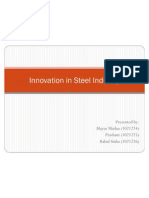 Innovation in Steel Industry