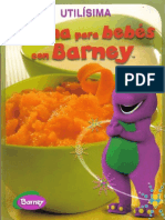 Cocina para Bebes Con Barney