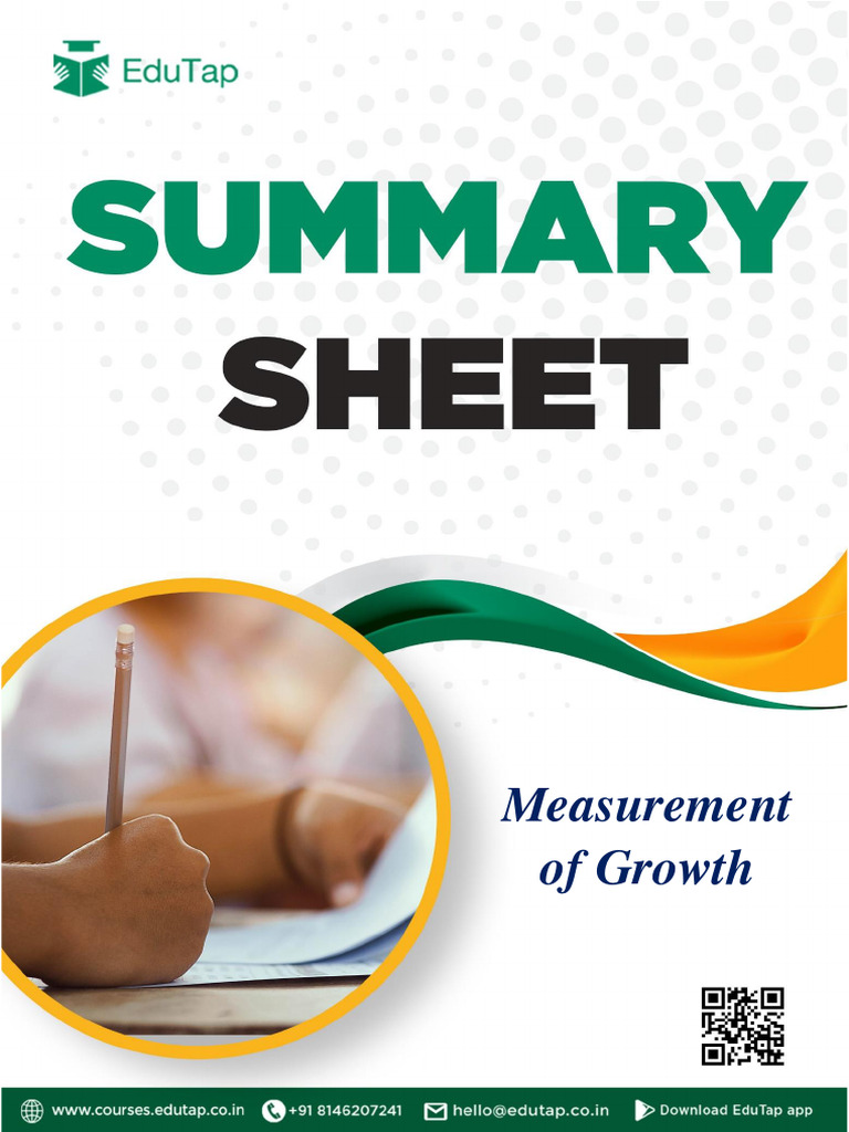 Economic Growth Measurement Guide | PDF | Gross Domestic Product ...