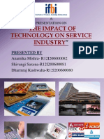 Impact of Technology on Service Industry Group 1