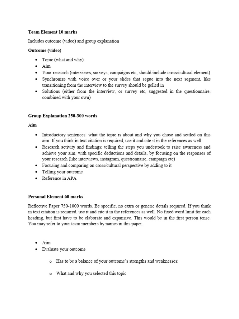 Structure Outcome GR and Reflective Paper 1 | PDF | Psychology | Human ...