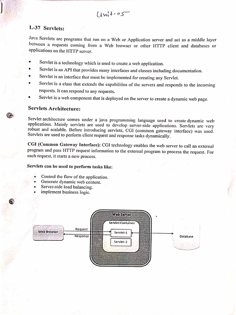 Unit - 5 WT Notes | PDF