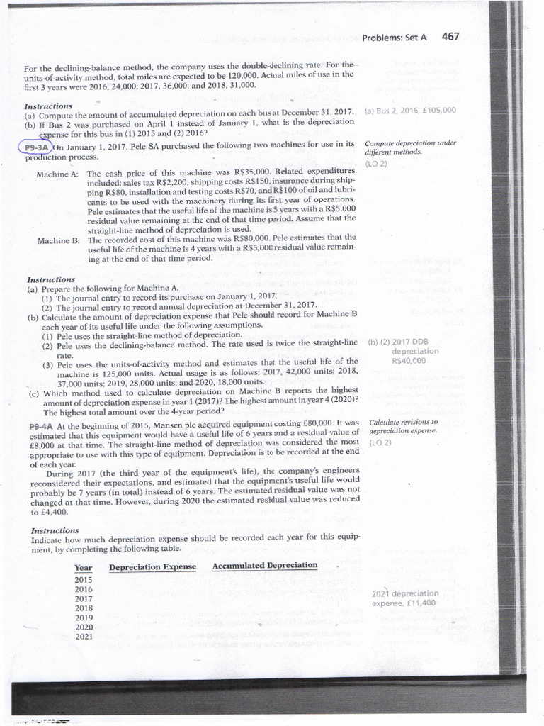 Soal P 9-3 A | PDF