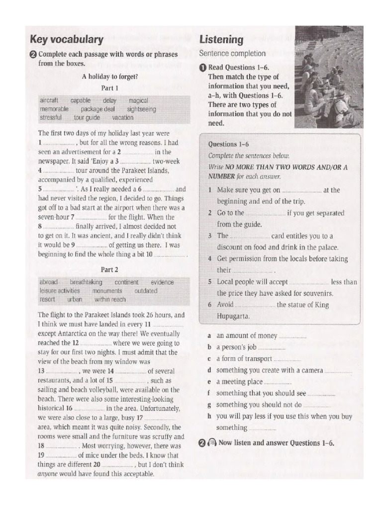 Listening Practice | PDF