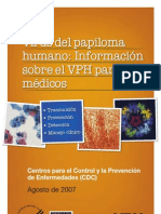 cdc español HPV
