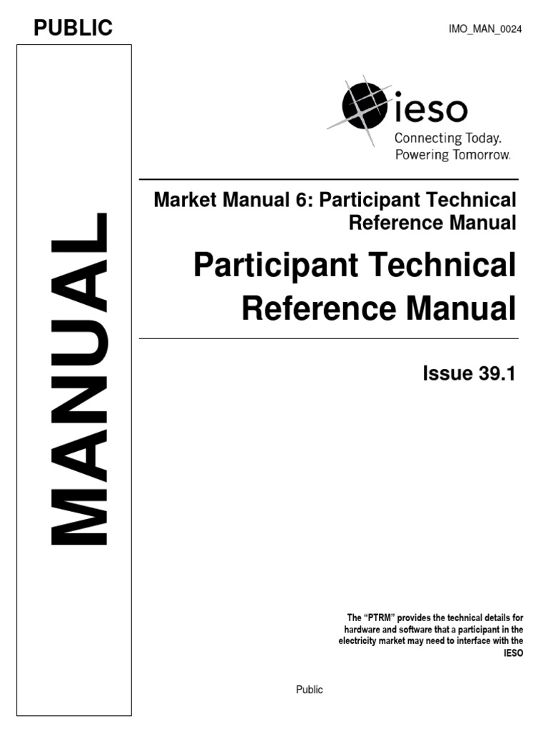 Participant Technical Reference Manual | PDF | Computer Network | World ...
