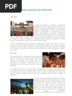Principais festas populares do Maranhão