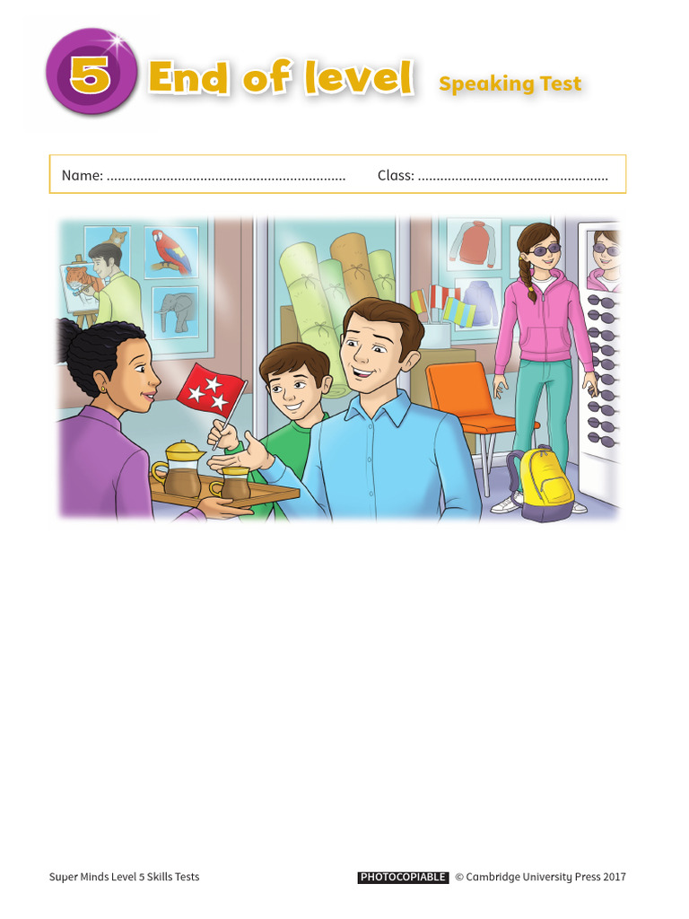 Level 5 - End of Level Speaking | PDF