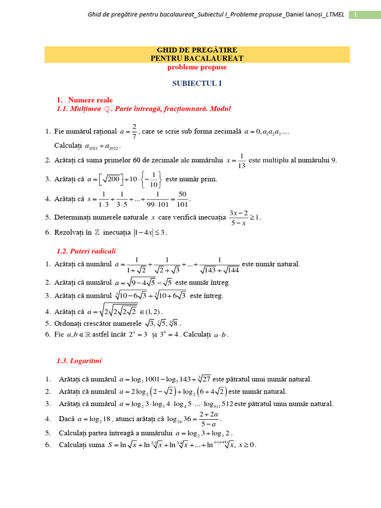 Mate Cls 10 | PDF