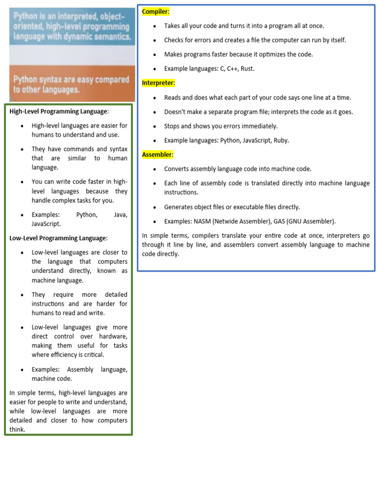 Python | PDF | Assembly Language | Programming Language