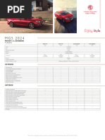 MG mg5 Ficha Tecnica 2023 - Compressed | PDF