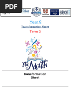 Maths Genie Transformations Guide | PDF | Shape | Space
