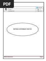 Work Method Statement RCC Dismantling | PDF | Concrete | Engineering