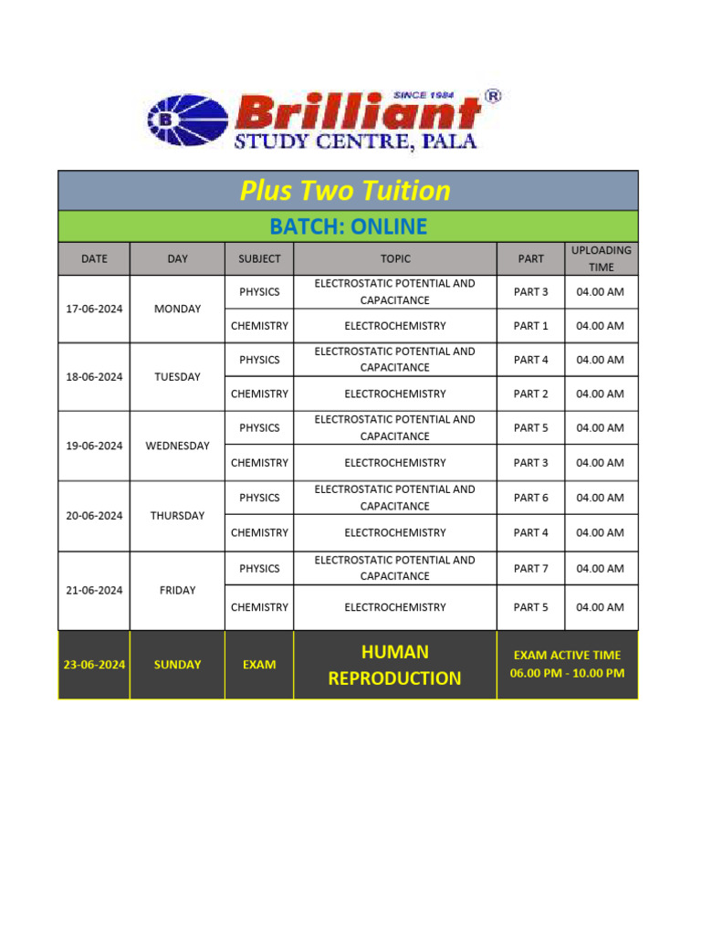 7 Week | PDF