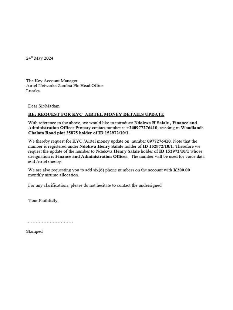 airtel-kyc-update-pdf