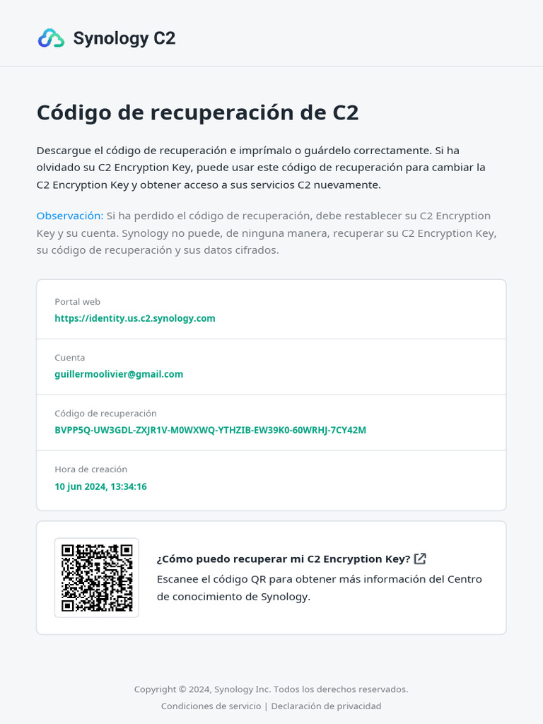 C2 Recovery Code 20240610 | PDF | Informática