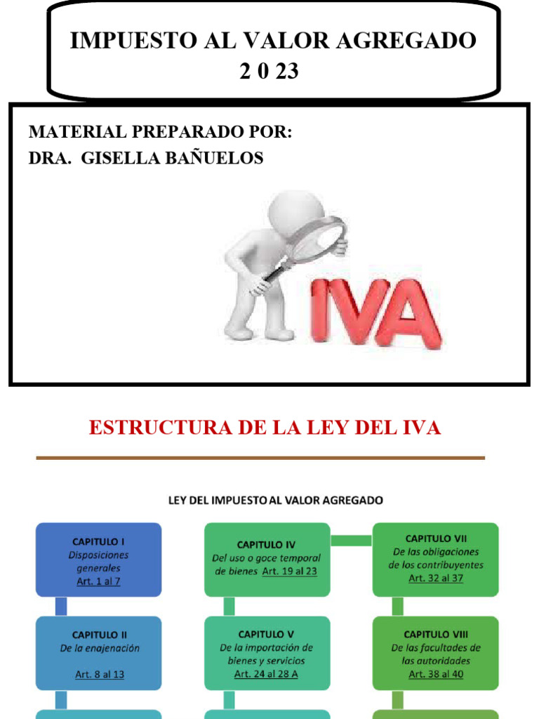 Iva 2023 | PDF | Impuesto al valor agregado | Impuestos