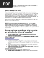 Linee Guida Articolisti Seowebbs