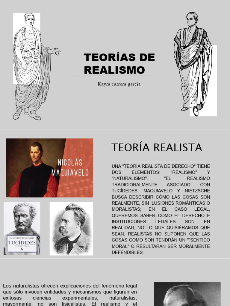 Teoría Realista del Derecho y RII | PDF | Realismo filosófico | Nación
