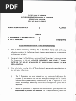 Statement of Defence and Reply To Defence | PDF