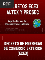 Ecex Altex y Prosec