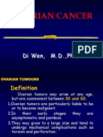 Ovarian Cancer: Di Wen, M.D.,PH.D