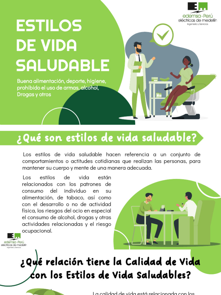 Estilos de Vida Saludable y Calidad de Vida | PDF | Medicina CLINICA ...