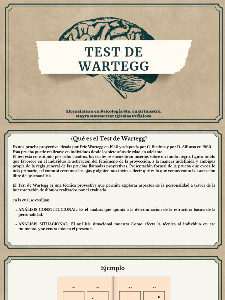 Protocolo Test de Wartegg | PDF | Creatividad | Conceptos psicologicos