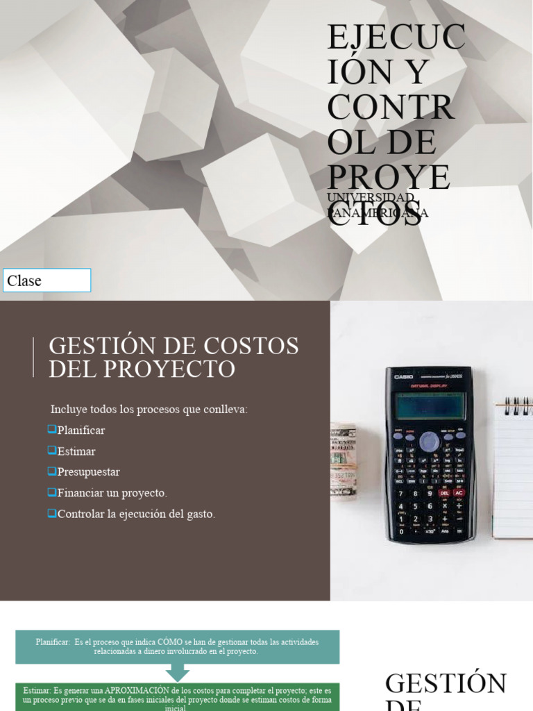 Gestión de Costos en Proyectos | PDF | Presupuesto | Software