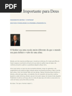 Você É Importante para Deus