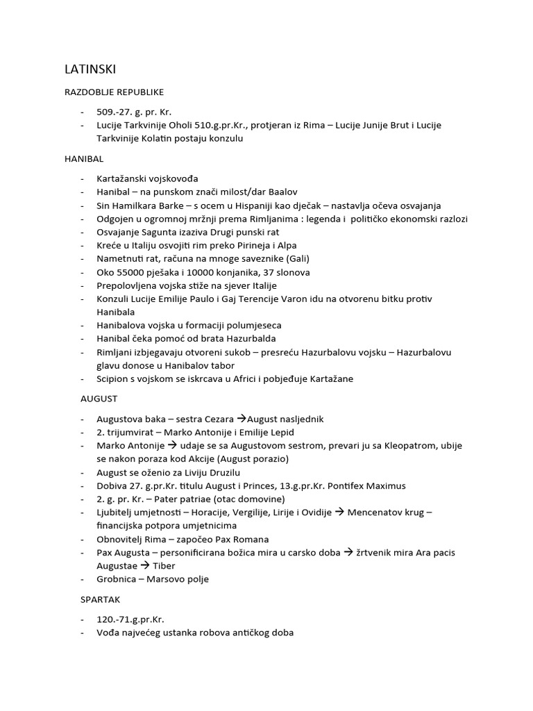 LATINSK1 | PDF