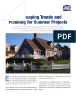 Landscaping Trends and Planning For Summer Projects: A Closer Look