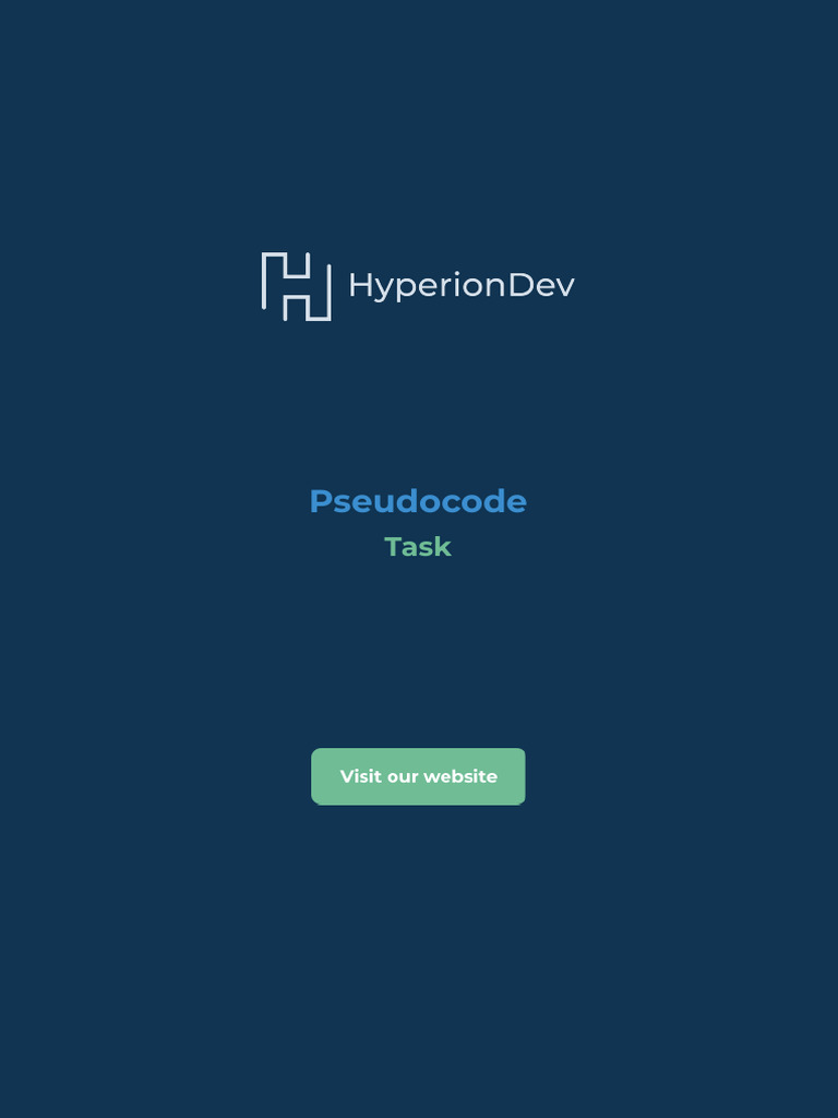 03-003 Pseudocode | PDF | Computer Programming | Algorithms