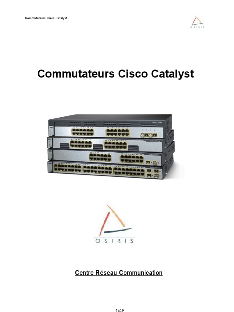 Catalyst | PDF | Ethernet | Protocoles de communication